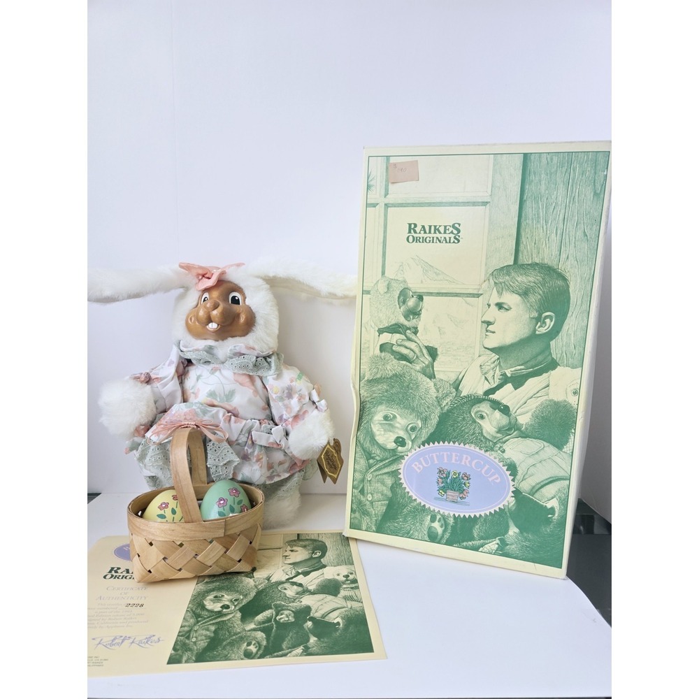Robert Raikes teddy bear Buttercup Easter‎ bunny rabbit